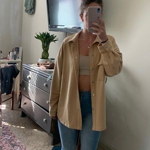 Forever 21 oversized button down